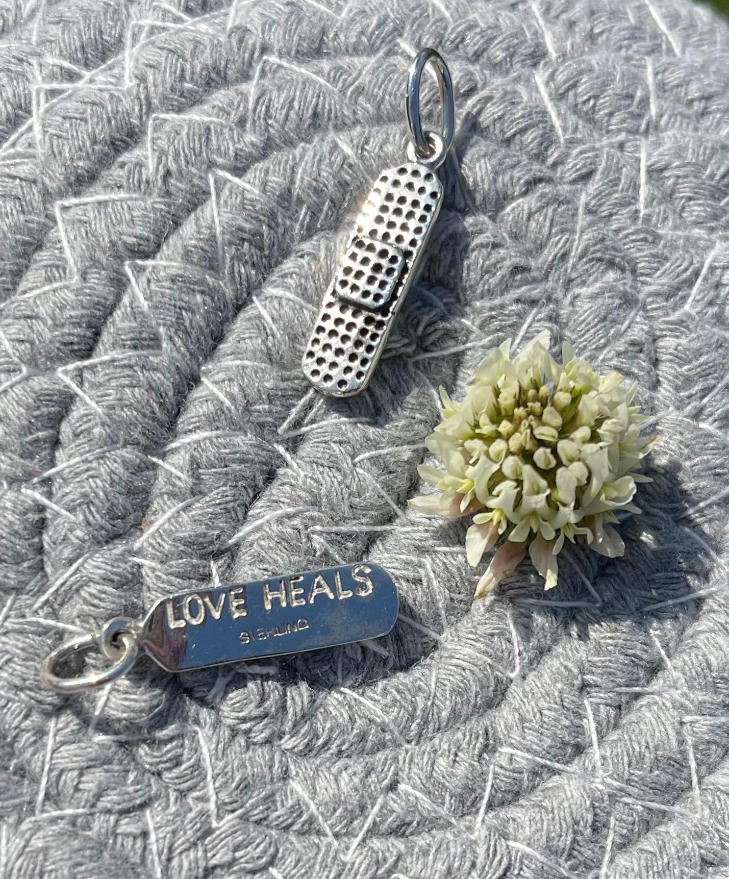 Love Heals bandage Pendant